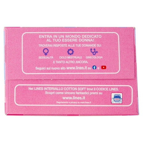 Lines intervallo Cotton Soft Regular 40 pz